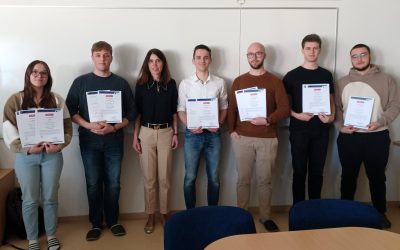 Dijaki Erasmus+ projekta Overcycling ‒ restoring the environment prejeli Youthpass dokumente