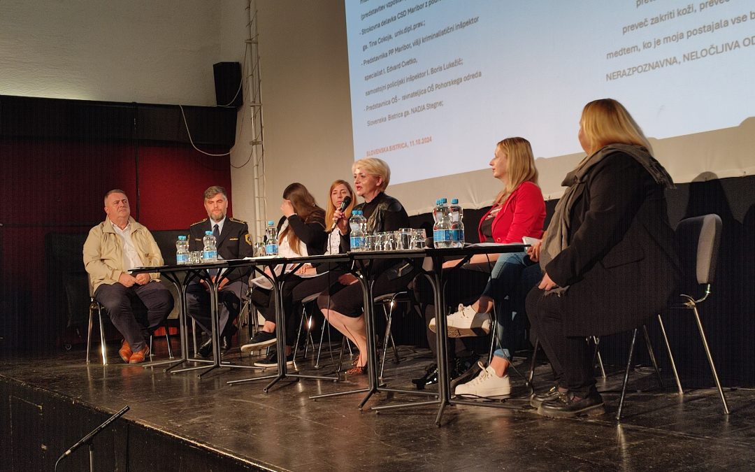 Pogovorno omizje o nasilju med mladostniki