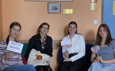 Tri tekmovalke na državnem tekmovanju v znanju španščine